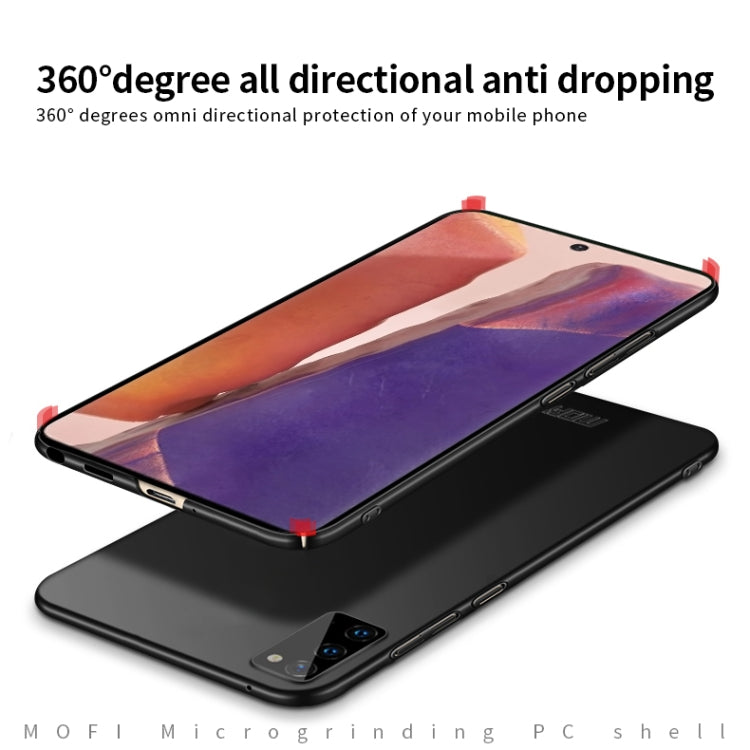 For Samsung Galaxy Note20 MOFI Frosted PC Ultra-thin Hard Case(Red) - Galaxy Note20 Cases by MOFI | Online Shopping South Africa | PMC TechLife | Buy Now Pay Later Mobicred