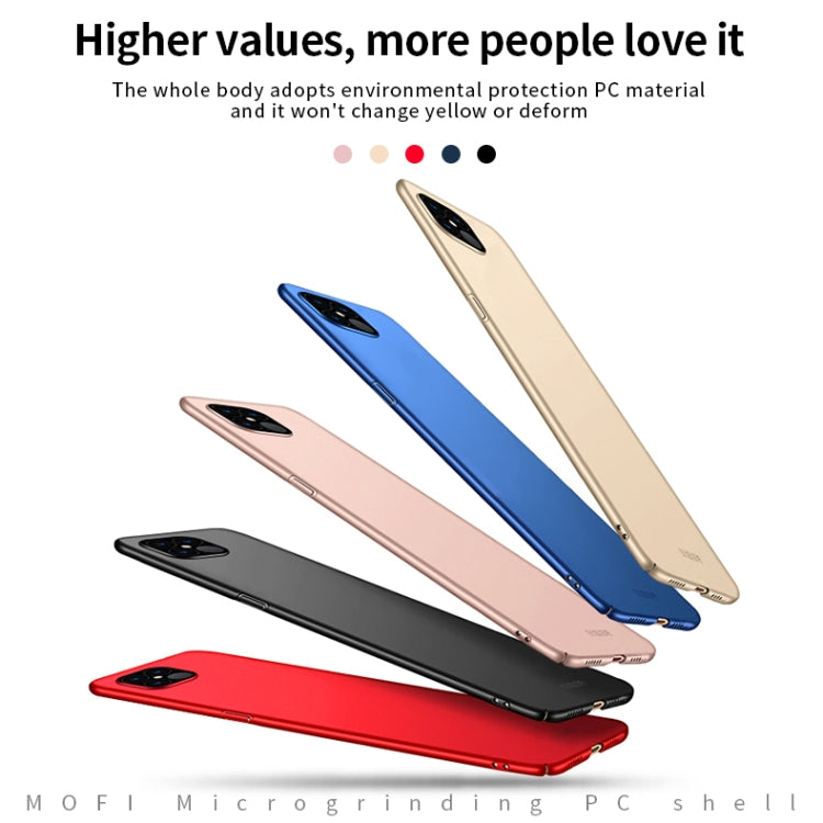 For iPhone 12 Pro Max MOFI Frosted PC Ultra-thin Hard Case(Gold) - free shipping - PMC TechLife - Order now!