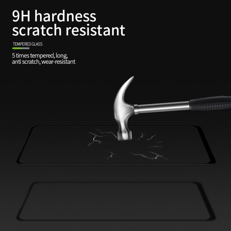 For Xiaomi Redmi Note 9/10X 4G MOFI 9H 3D Explosion-proof Curved Screen Tempered Glass Film(Black) - free shipping - PMC TechLife - Order now!