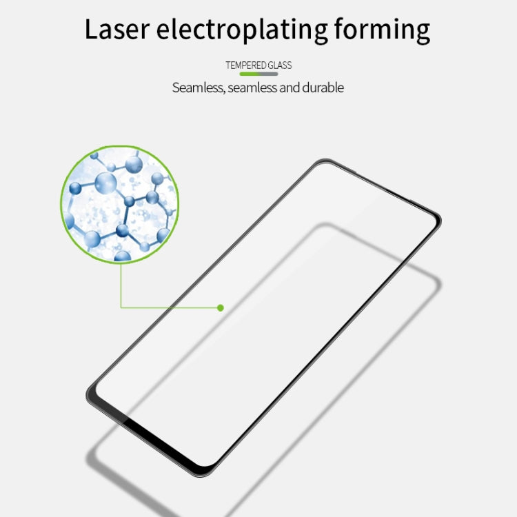 For Xiaomi Redmi Note 9/10X 4G MOFI 9H 3D Explosion-proof Curved Screen Tempered Glass Film(Black) - free shipping - PMC TechLife - Order now!