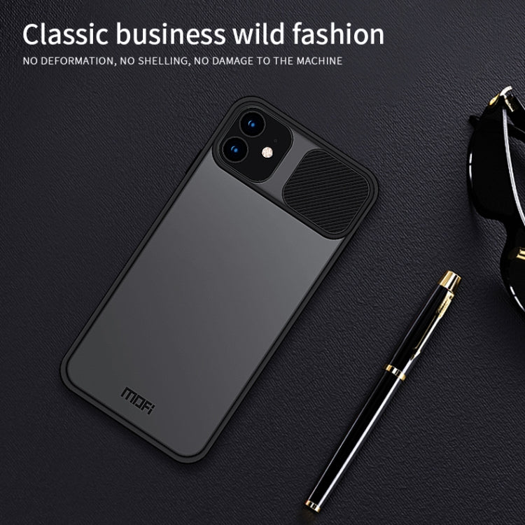 For iPhone 12 Pro Max MOFI Xing Dun Series Translucent Frosted PC + TPU Privacy Anti-glare Shockproof All-inclusive Protective Case(Purple) - free shipping - PMC TechLife - Order now!