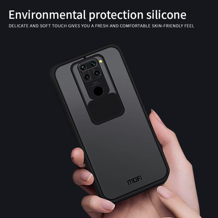 For Xiaomi Redmi Note 9 / 10X 4G MOFI Xing Dun Series Translucent Frosted PC + TPU Privacy Anti-glare Shockproof All-inclusive Protective Case(Purple) - Xiaomi Cases by MOFI | Online Shopping South Africa | PMC TechLife
