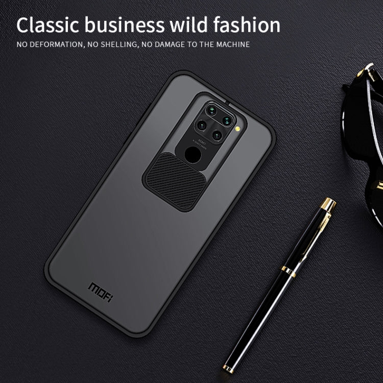 For Xiaomi Redmi Note 9 / 10X 4G MOFI Xing Dun Series Translucent Frosted PC + TPU Privacy Anti-glare Shockproof All-inclusive Protective Case(Purple) - Xiaomi Cases by MOFI | Online Shopping South Africa | PMC TechLife