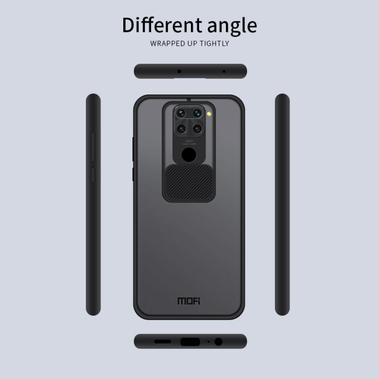 For Xiaomi Redmi Note 9 / 10X 4G MOFI Xing Dun Series Translucent Frosted PC + TPU Privacy Anti-glare Shockproof All-inclusive Protective Case(Purple) - Xiaomi Cases by MOFI | Online Shopping South Africa | PMC TechLife