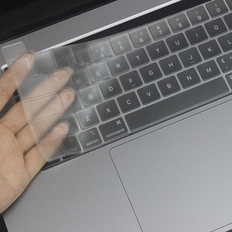 ENKAY Hat-Prince 3 in 1 For MacBook Pro 13 inch A2289 / A2251 (2020) Crystal Hard Shell Protective Case + US Version Ultra-thin TPU Keyboard Protector Cover + Anti-dust Plugs Set(Transparent) - MacBook Pro Cases by ENKAY | Online Shopping South Africa | PMC Jewellery | Buy Now Pay Later Mobicred