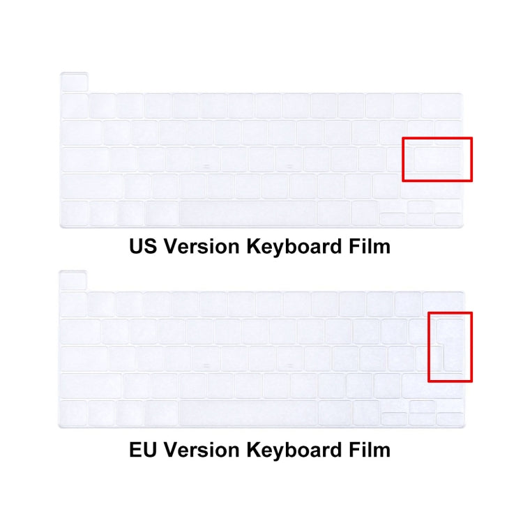 ENKAY Hat-Prince 3 in 1 For MacBook Pro 13 inch A2289 / A2251 (2020) Crystal Hard Shell Protective Case + US Version Ultra-thin TPU Keyboard Protector Cover + Anti-dust Plugs Set(Purple) - free shipping - PMC Jewellery - Order now!