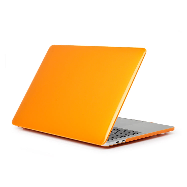 ENKAY Hat-Prince 3 in 1 For MacBook Pro 13 inch A2289 / A2251 (2020) Crystal Hard Shell Protective Case + Europe Version Ultra-thin TPU Keyboard Protector Cover + Anti-dust Plugs Set(Orange) - free shipping - PMC Jewellery - Order now!