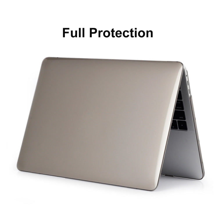 ENKAY Hat-Prince 3 in 1 For MacBook Pro 13 inch A2289 / A2251 (2020) Crystal Hard Shell Protective Case + Europe Version Ultra-thin TPU Keyboard Protector Cover + Anti-dust Plugs Set(Grey) - free shipping - PMC Jewellery - Order now!