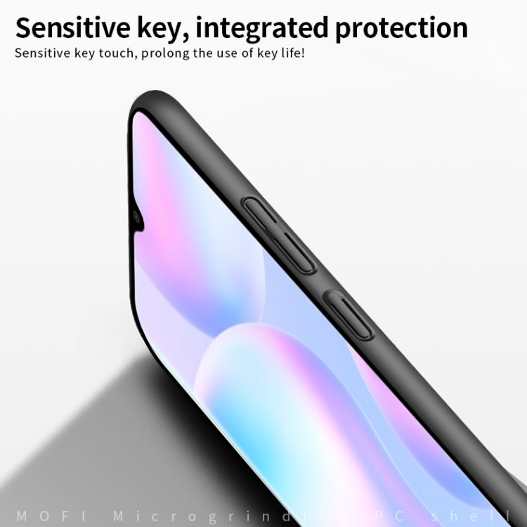 For Xiaomi Redmi 9A MOFI Frosted PC Ultra-thin Hard Case(Black) - Xiaomi Cases by MOFI | Online Shopping South Africa | PMC TechLife | Buy Now Pay Later Mobicred
