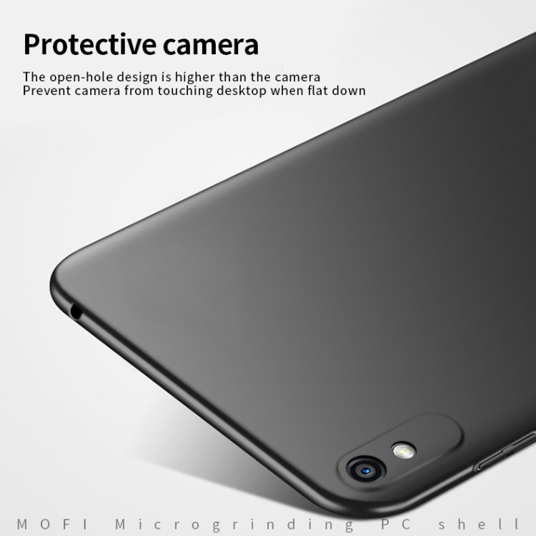 For Xiaomi Redmi 9A MOFI Frosted PC Ultra-thin Hard Case(Black) - Xiaomi Cases by MOFI | Online Shopping South Africa | PMC TechLife | Buy Now Pay Later Mobicred