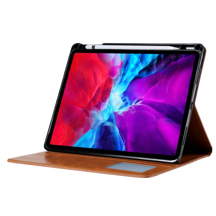 For iPad Air 11 2024 / Air 2022/2020 10.9 Knead Skin Texture Leather Tablet Case(Wine Red) - iPad Air (2022) / (2020) 10.9 Cases by PMC TechLife | Online Shopping South Africa | PMC TechLife | Buy Now Pay Later Mobicred
