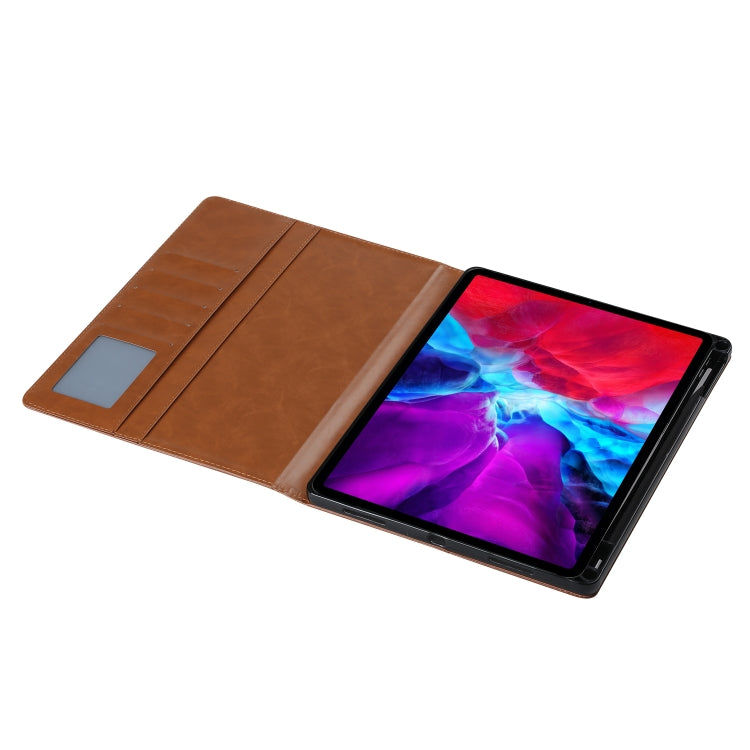 For iPad Air 11 2024 / Air 2022/2020 10.9 Knead Skin Texture Leather Tablet Case(Wine Red) - iPad Air (2022) / (2020) 10.9 Cases by PMC TechLife | Online Shopping South Africa | PMC TechLife | Buy Now Pay Later Mobicred