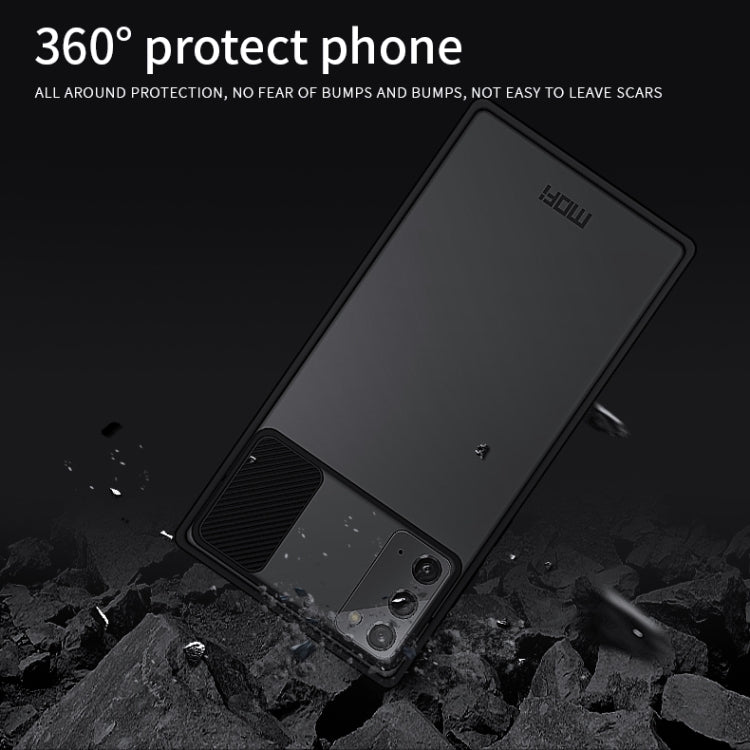 For Samsung Galaxy Note20 MOFI Xing Dun Series Translucent Frosted PC + TPU Privacy Anti-glare Shockproof All-inclusive Protective Case(Green) - Galaxy Note20 Ultra Cases by MOFI | Online Shopping South Africa | PMC TechLife | Buy Now Pay Later Mobicred