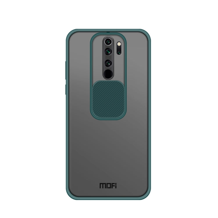 For Xiaomi Redmi Note8 Pro MOFI Xing Dun Series Translucent Frosted PC + TPU Privacy Anti-glare Shockproof All-inclusive Protective Case(Green) - free shipping - PMC TechLife - Order now!