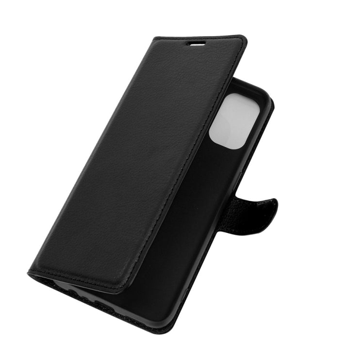 For OPPO A53 2020/OPPO A32 2020 Litchi Texture Horizontal Flip Protective Case with Holder & Card Slots & Wallet(Black) - OPPO Cases by PMC TechLife | Online Shopping South Africa | PMC TechLife | Buy Now Pay Later Mobicred