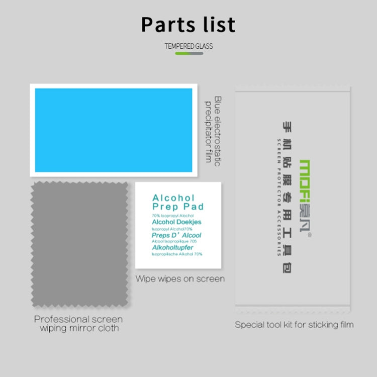 For Samsung Galaxy M51 MOFI 9H 2.5D Full Screen Tempered Glass Film(Black) - Galaxy Tempered Glass by MOFI | Online Shopping South Africa | PMC TechLife | Buy Now Pay Later Mobicred