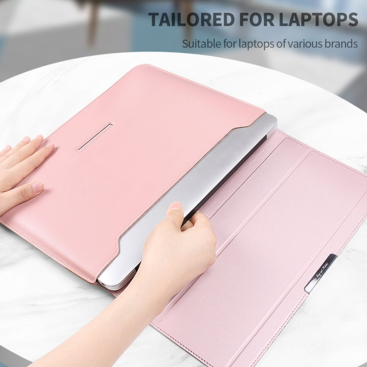4 in 1 Universal Laptop Holder PU Waterproof Protection Wrist Laptop Bag, Size:11/12inch(Black) - 12.1 inch by PMC Jewellery | Online Shopping South Africa | PMC Jewellery | Buy Now Pay Later Mobicred