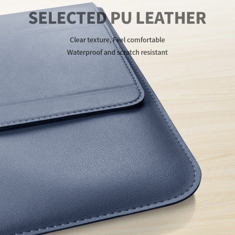 4 in 1 Universal Laptop Holder PU Waterproof Protection Wrist Laptop Bag, Size:11/12inch(Black) - 12.1 inch by PMC Jewellery | Online Shopping South Africa | PMC Jewellery | Buy Now Pay Later Mobicred