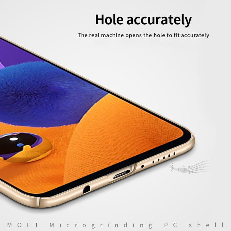 For Samsung Galaxy A31 MOFI Frosted PC Ultra-thin Hard Case(Gold) - Galaxy Phone Cases by MOFI | Online Shopping South Africa | PMC TechLife | Buy Now Pay Later Mobicred
