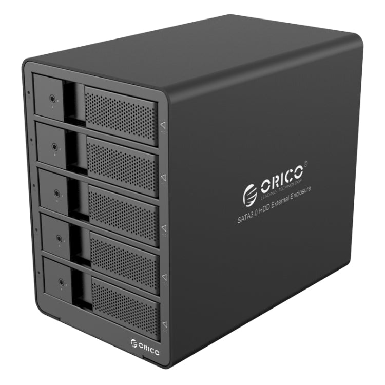 ORICO 9558RU3-V1-BK 3.5-Inch External Hard Drive Enclosure - HDD Enclosure by ORICO | Online Shopping South Africa | PMC TechLife | Buy Now Pay Later Mobicred