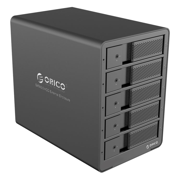ORICO 9558RU3-V1-BK 3.5-Inch External Hard Drive Enclosure - HDD Enclosure by ORICO | Online Shopping South Africa | PMC TechLife | Buy Now Pay Later Mobicred