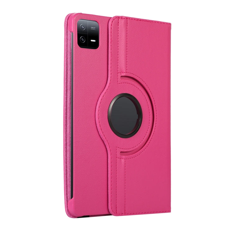 For Xiaomi Pad 6 / Pad 6 Pro ENKAY 360 Degree Rotation Stand Litchi Leather Smart Tablet Case(Black) - free shipping - PMc TechLife - Order now!