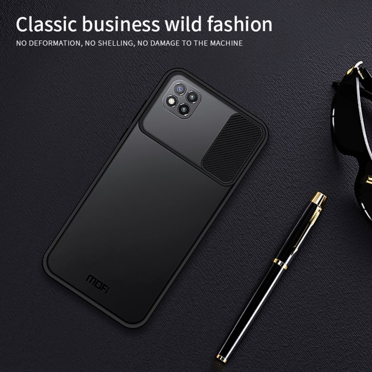 For Xiaomi Poco C3 MOFI Xing Dun Series Translucent Frosted PC + TPU Privacy Anti-glare Shockproof All-inclusive Protective Case(Black) - free shipping - PMC TechLife - Order now!