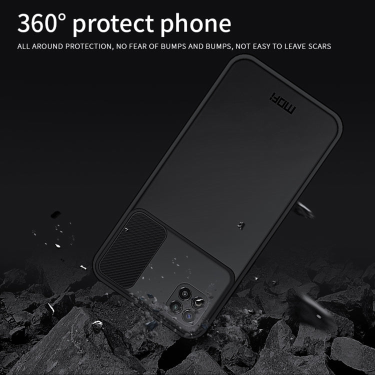 For Xiaomi Poco C3 MOFI Xing Dun Series Translucent Frosted PC + TPU Privacy Anti-glare Shockproof All-inclusive Protective Case(Black) - free shipping - PMC TechLife - Order now!