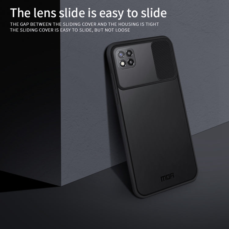 For Xiaomi Poco C3 MOFI Xing Dun Series Translucent Frosted PC + TPU Privacy Anti-glare Shockproof All-inclusive Protective Case(Black) - free shipping - PMC TechLife - Order now!