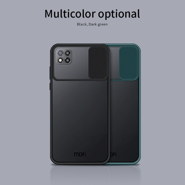 For Xiaomi Poco C3 MOFI Xing Dun Series Translucent Frosted PC + TPU Privacy Anti-glare Shockproof All-inclusive Protective Case(Black) - free shipping - PMC TechLife - Order now!