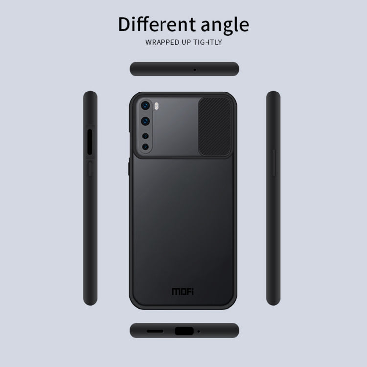 For OnePlus Nord MOFI Xing Dun Series Translucent Frosted PC + TPU Privacy Anti-glare Shockproof All-inclusive Protective Case(Green) - OnePlus Cases by MOFI | Online Shopping South Africa | PMC TechLife | Buy Now Pay Later Mobicred