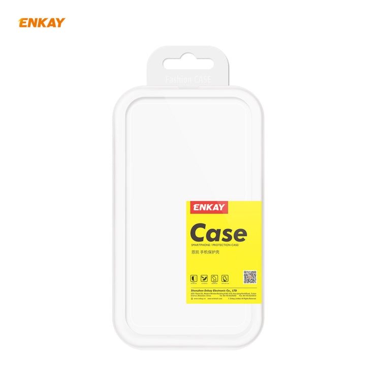 For LG K42 Hat-Prince ENKAY Clear TPU Shockproof Case Soft Anti-slip Cover - free shipping - PMC Jewellery - Order now!