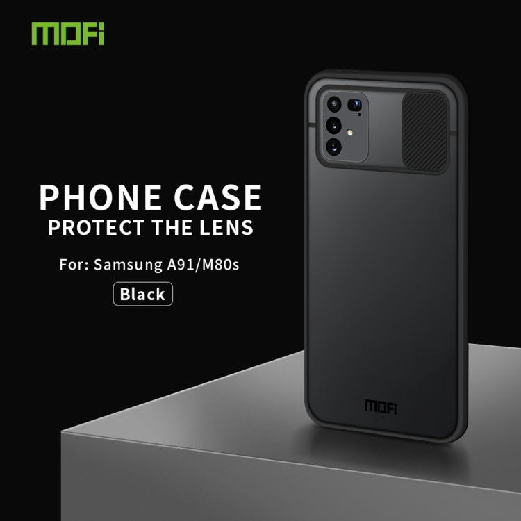 For Samsung Galaxy S10 Lite MOFI Xing Dun Series Translucent Frosted PC + TPU Privacy Anti-glare Shockproof All-inclusive Protective Case(Black) - Galaxy Phone Cases by MOFI | Online Shopping South Africa | PMC TechLife