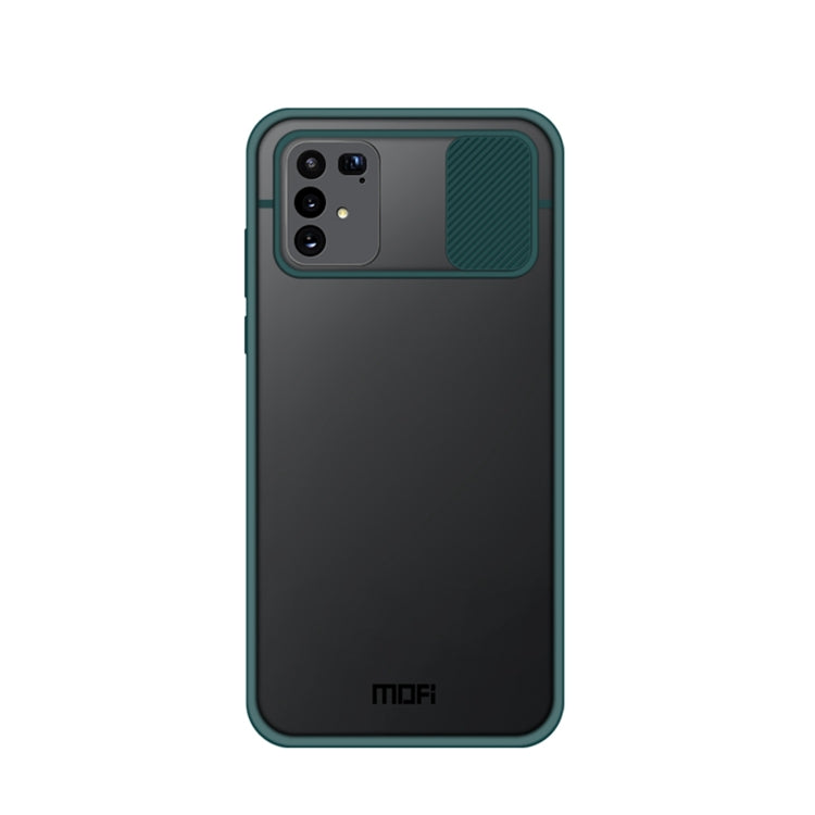 For Samsung Galaxy S10 Lite MOFI Xing Dun Series Translucent Frosted PC + TPU Privacy Anti-glare Shockproof All-inclusive Protective Case(Green) - Galaxy Phone Cases by MOFI | Online Shopping South Africa | PMC TechLife