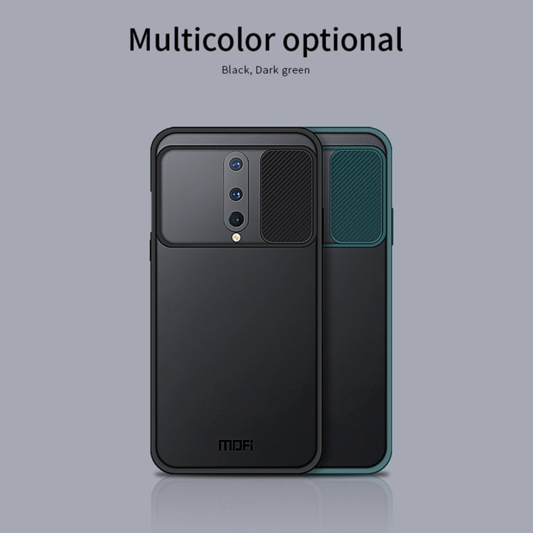 For OnePlus 8 MOFI Xing Dun Series Translucent Frosted PC + TPU Privacy Anti-glare Shockproof All-inclusive Protective Case(Black) - OnePlus Cases by MOFI | Online Shopping South Africa | PMC TechLife