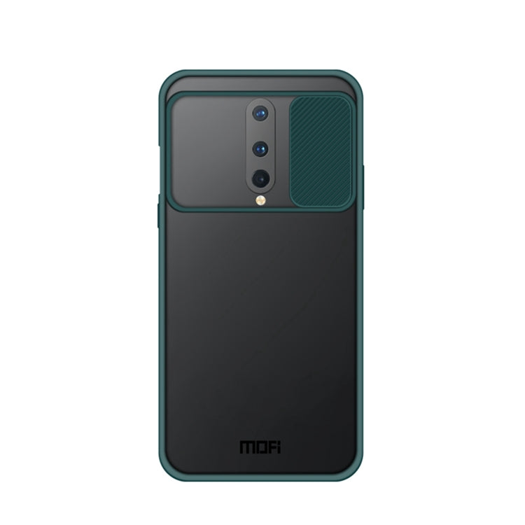 For OnePlus 8 MOFI Xing Dun Series Translucent Frosted PC + TPU Privacy Anti-glare Shockproof All-inclusive Protective Case(Green) - OnePlus Cases by MOFI | Online Shopping South Africa | PMC TechLife | Buy Now Pay Later Mobicred