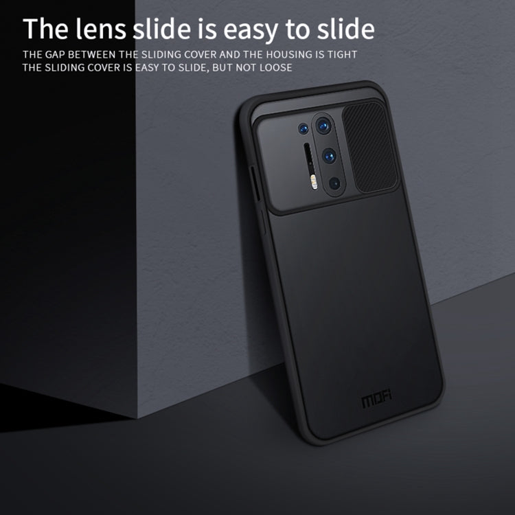 For OnePlus 8 Pro MOFI Xing Dun Series Translucent Frosted PC + TPU Privacy Anti-glare Shockproof All-inclusive Protective Case(Green) - OnePlus Cases by MOFI | Online Shopping South Africa | PMC TechLife
