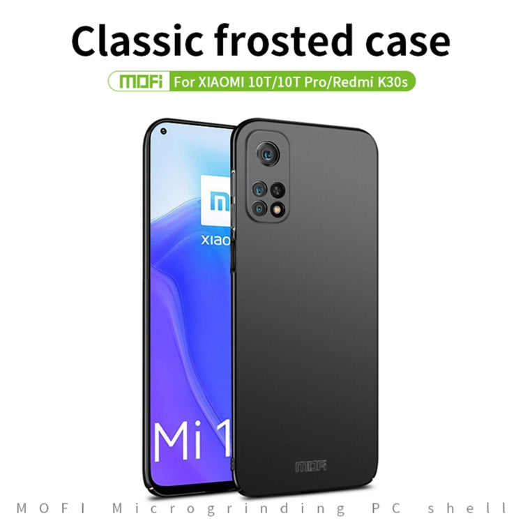 For Xiaomi Mi 10T / 10T Pro / K30S MOFI Frosted PC Ultra-thin Hard C(Black) - Xiaomi Cases by MOFI | Online Shopping South Africa | PMC TechLife | Buy Now Pay Later Mobicred