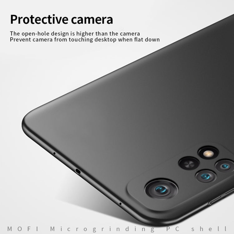 For Xiaomi Mi 10T / 10T Pro / K30S MOFI Frosted PC Ultra-thin Hard C(Black) - Xiaomi Cases by MOFI | Online Shopping South Africa | PMC TechLife | Buy Now Pay Later Mobicred