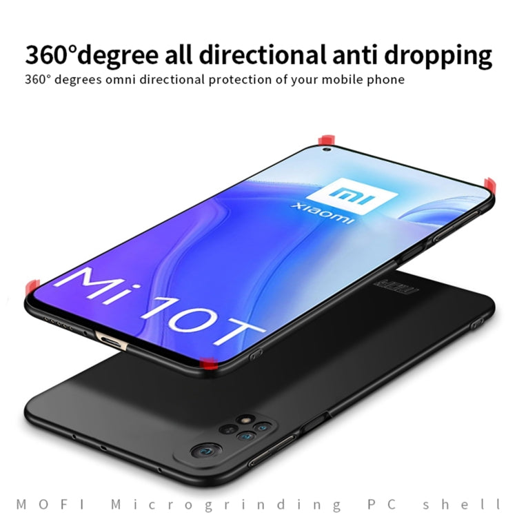 For Xiaomi Mi 10T / 10T Pro / K30S MOFI Frosted PC Ultra-thin Hard C(Black) - Xiaomi Cases by MOFI | Online Shopping South Africa | PMC TechLife | Buy Now Pay Later Mobicred