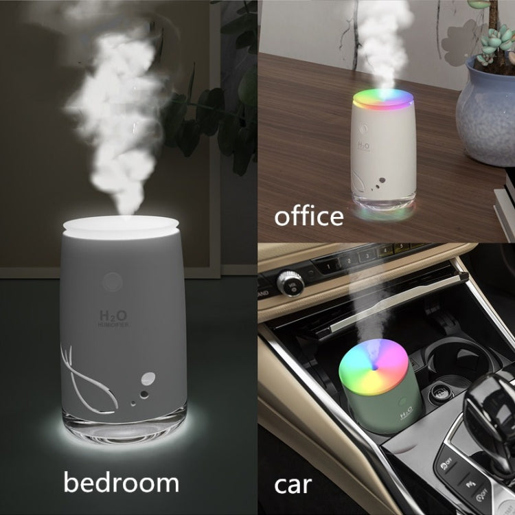 Concise Fish Pattern Mini Home Mute Bedroom Student Dormitory Office Portable USB Wireless Durable Humidifier(Red) - free shipping - PMC TechLife - Order now!