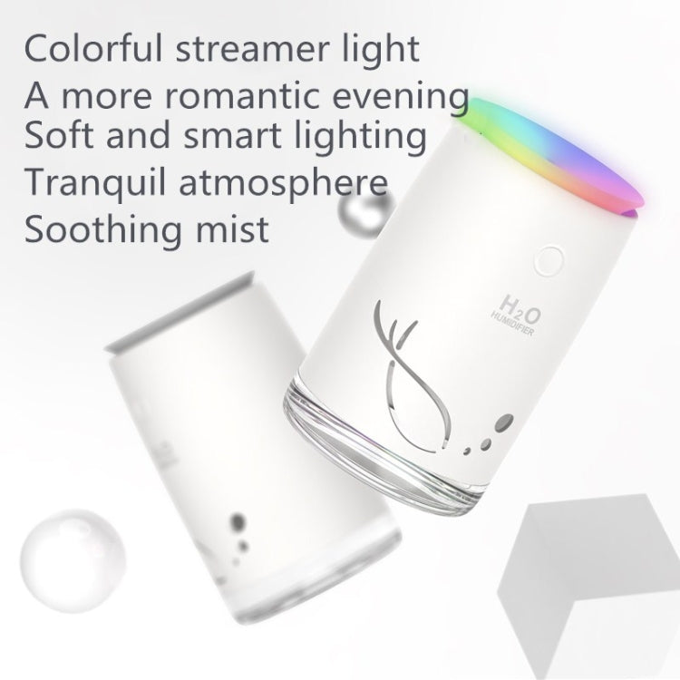 Concise Fish Pattern Mini Home Mute Bedroom Student Dormitory Office Portable USB Wireless Durable Humidifier(Green) - free shipping - PMC TechLife - Order now!