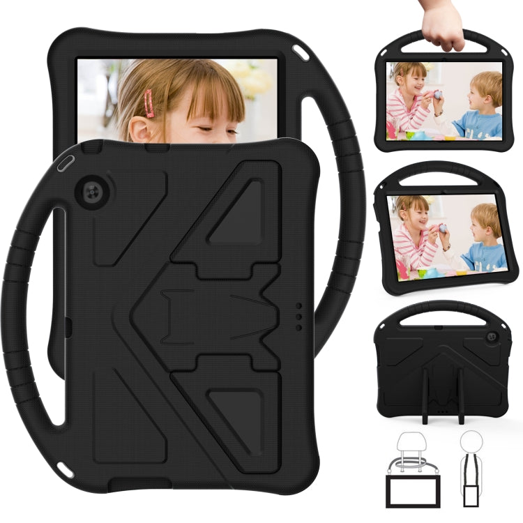 For Huawei MediaPad T3 10 EVA Flat Anti Falling Protective Case Shell with Holder(Black) - Huawei by PMC TechLife | Online Shopping South Africa | PMC TechLife