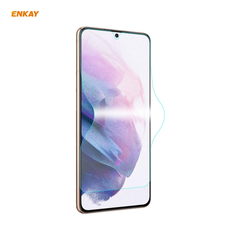 For Samsung Galaxy S21 5G ENKAY Hat-Prince 0.1mm 3D Full Screen Protector Explosion-proof Hydrogel Film - For Samsung by ENKAY | Online Shopping South Africa | PMC TechLife | Buy Now Pay Later Mobicred