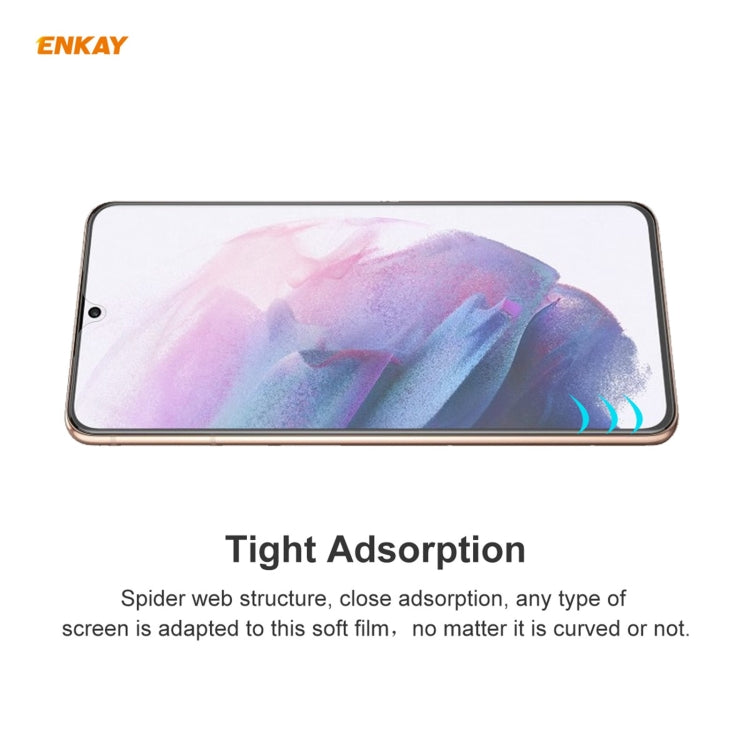 For Samsung Galaxy S21 5G ENKAY Hat-Prince 0.1mm 3D Full Screen Protector Explosion-proof Hydrogel Film - For Samsung by ENKAY | Online Shopping South Africa | PMC TechLife | Buy Now Pay Later Mobicred