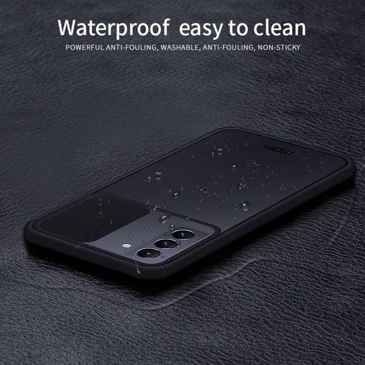 For Samsung Galaxy S21 5G MOFI Xing Dun Series Translucent Frosted PC + TPU Privacy Anti-glare Shockproof All-inclusive Protective Case(Blue) - free shipping - PMC TechLife - Order now!