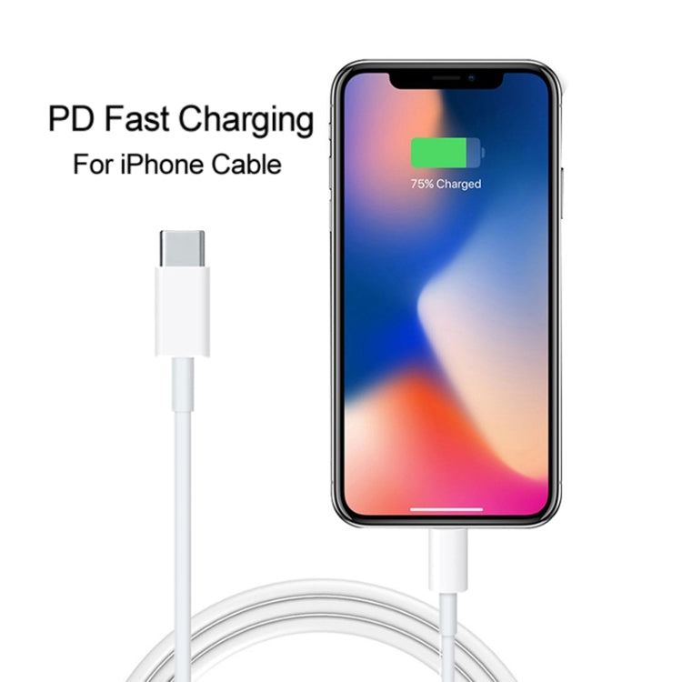 A2344 20W PD 3.0 Type-C / USB-C Folding Travel Charger + USB-C / Type-C to 8 Pin Fast Charging Data Cable Set, UK Plug, Length: 1m - free shipping - PMC Jewellery - Order now!