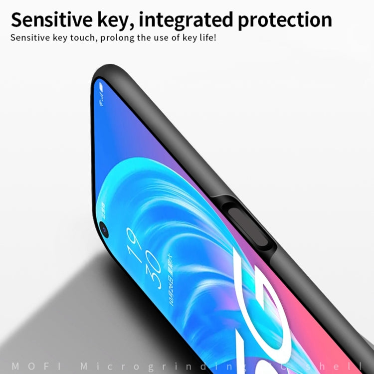 For OPPO A72 MOFI Frosted PC Ultra-thin Hard Case(Black) - OPPO Cases by MOFI | Online Shopping South Africa | PMC TechLife | Buy Now Pay Later Mobicred