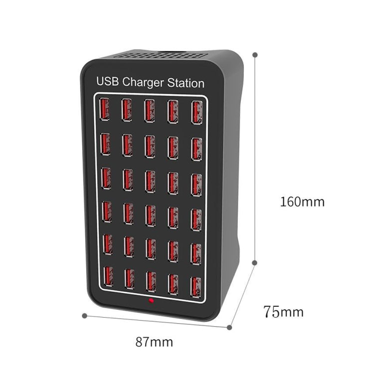 XLD-A7 150W 30 USB Ports Fast Charger Station Smart Charger, AC 110-240V, Plug Size:EU Plug - Multifunction Charger by PMC TechLife | Online Shopping South Africa | PMC TechLife