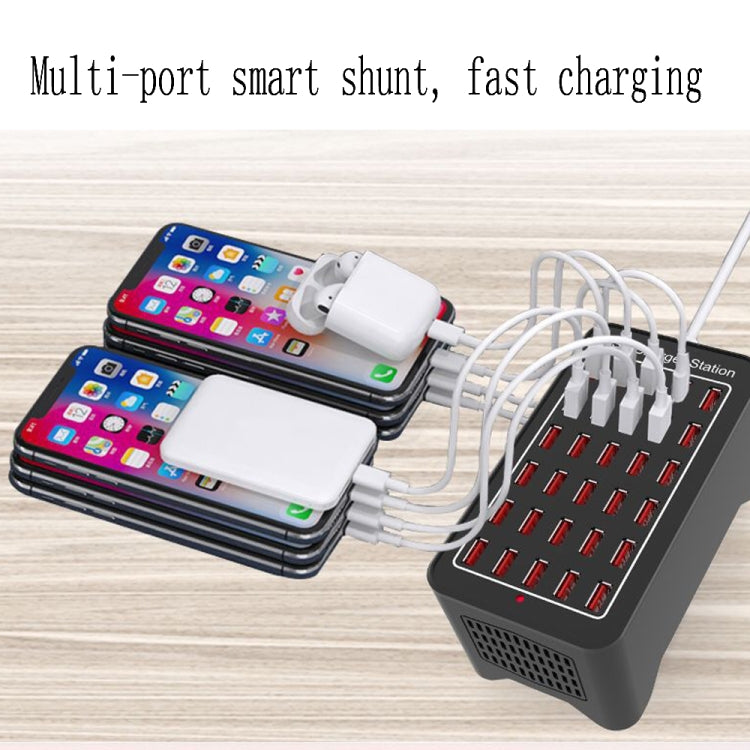 XLD-A7 150W 30 USB Ports Fast Charger Station Smart Charger, AC 110-240V, Plug Size:EU Plug - Multifunction Charger by PMC TechLife | Online Shopping South Africa | PMC TechLife